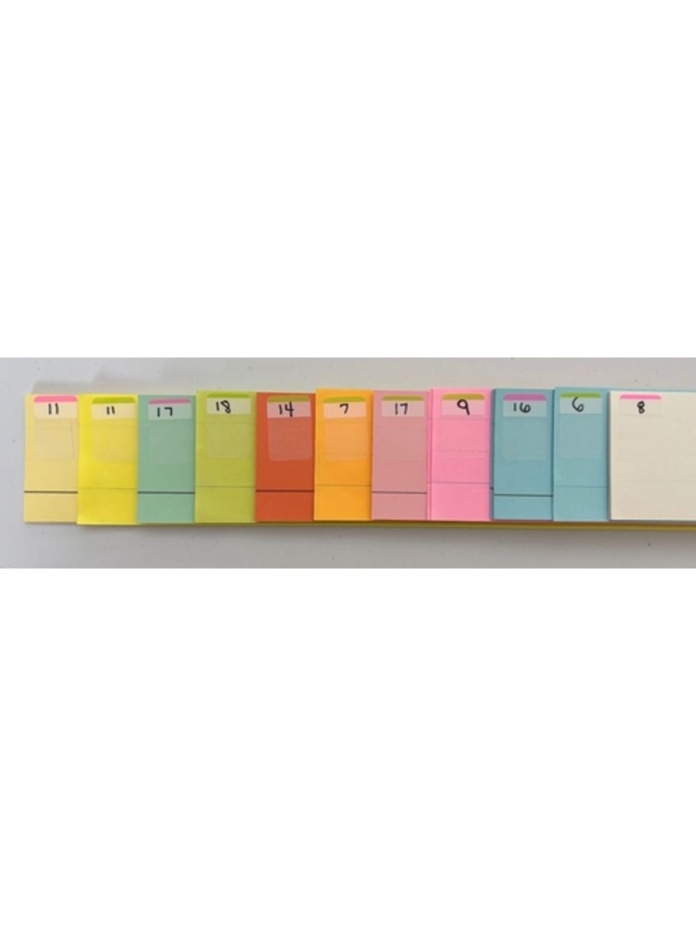 Sentence strips